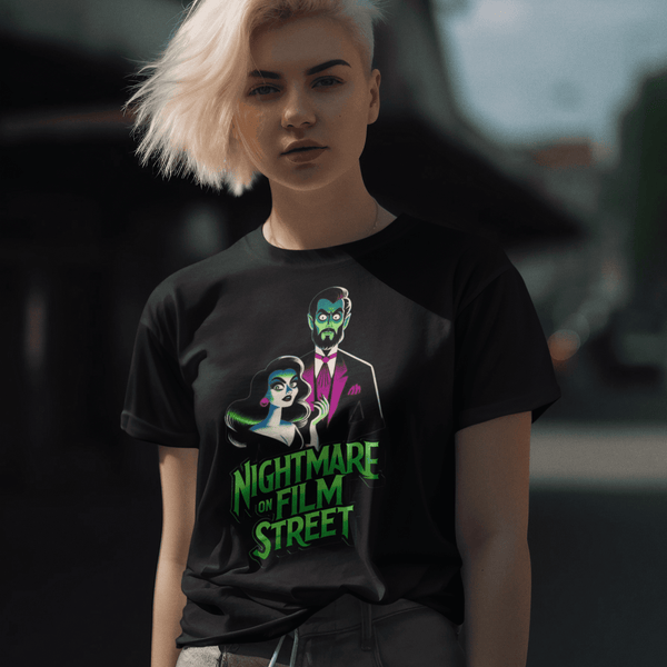 Graveyard Bash - Nightmare on Film Street - Horror Unisex T-shirt