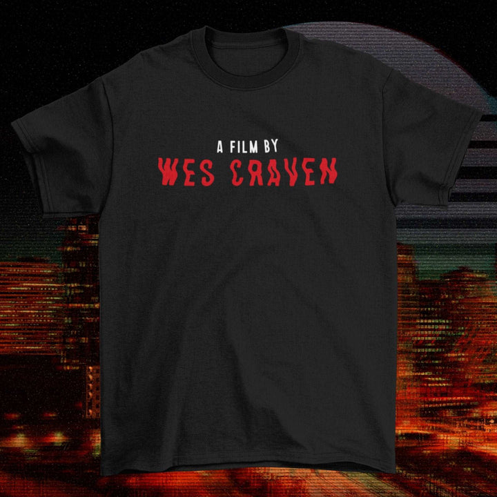 90'S WES - Wes Craven Horror Director Scream Inspired Unisex Tshirt - Nightmare on Film Street Store