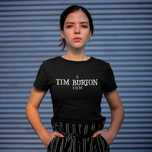 A Tim Burton Film - Spooky Halloween Director Unisex Tshirt - Nightmare on Film Street Store
