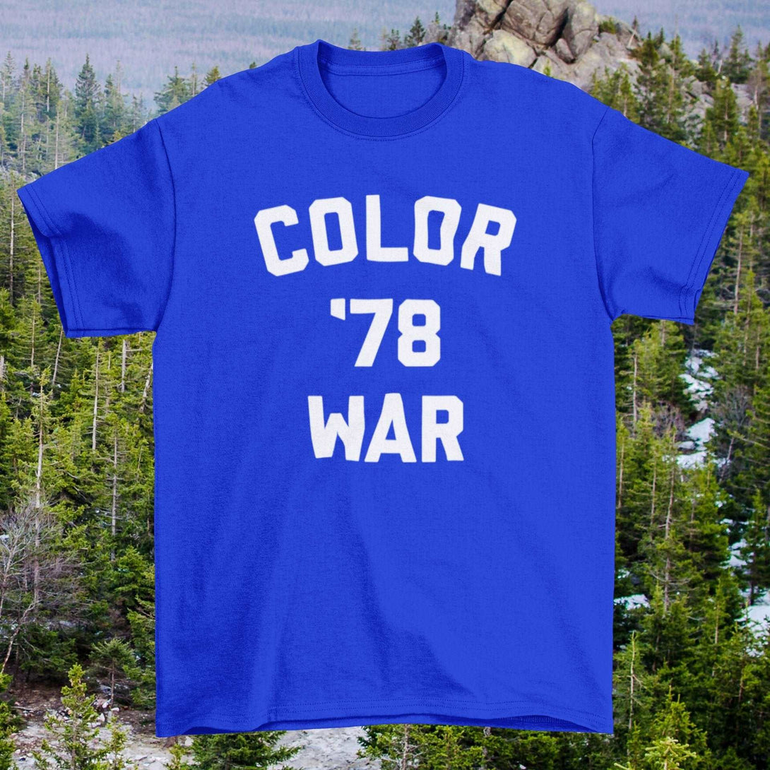 Color War '78 Shadyside vs Sunnyvale - Fear Street 1978 Inspired Unisex Tshirt - Nightmare on Film Street Store