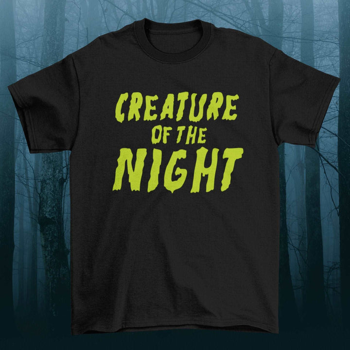 Creature of the Night - Short-Sleeve Unisex Unisex Tshirt - Nightmare on Film Street Store