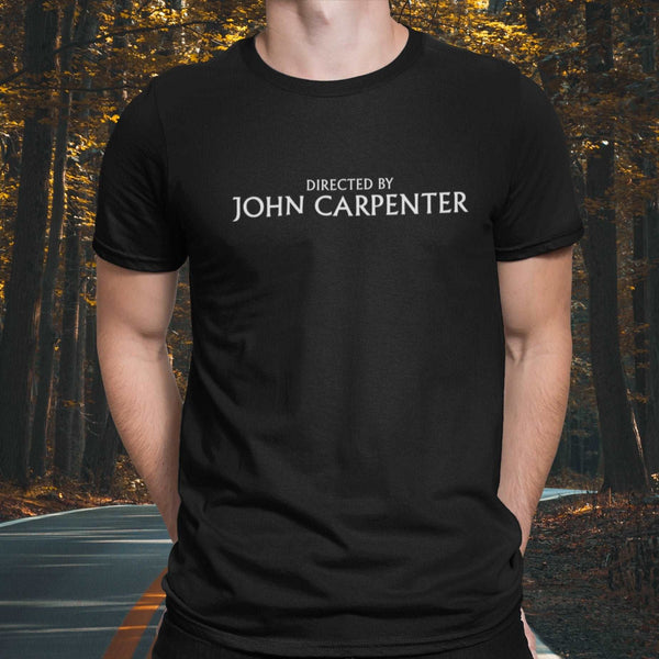 Directed By John Carpenter - Horror Movie Unisex T-shirt - Nightmare on Film Street Store