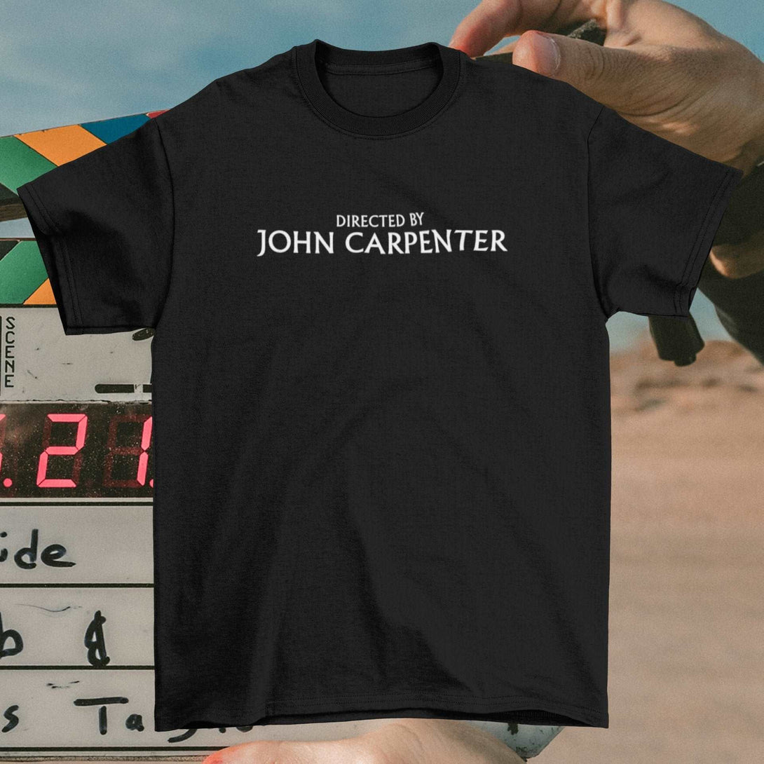 Directed By John Carpenter - Horror Movie Unisex T-shirt - Nightmare on Film Street Store