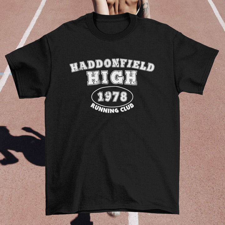Haddonfield High Running Club - Halloween 1978 Inspired Horror Unisex T-shirt - Nightmare on Film Street Store
