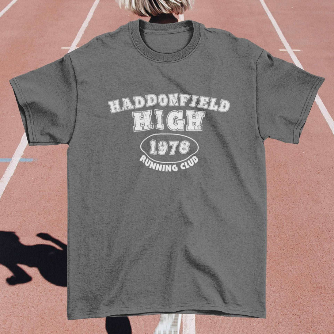 Haddonfield High Running Club - Halloween 1978 Inspired Horror Unisex T-shirt - Nightmare on Film Street Store