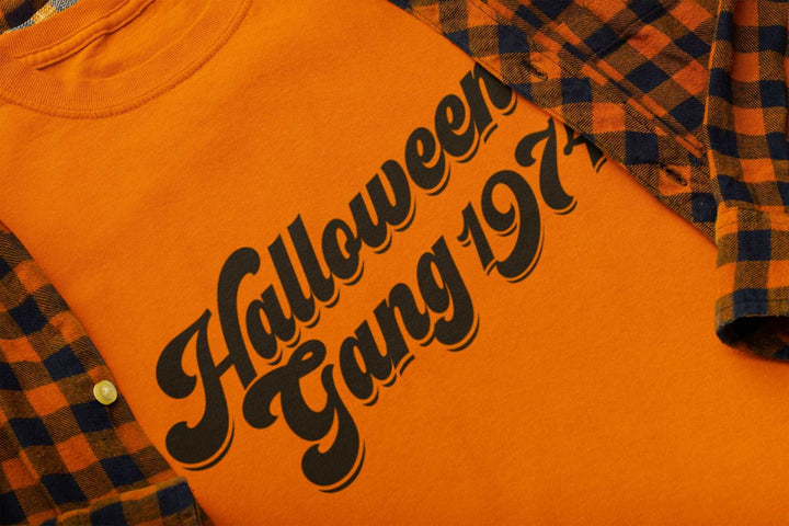 Halloween Gang 1974 - Retro Vintage 70s Short-Sleeve Unisex T-shirt - Nightmare on Film Street Store