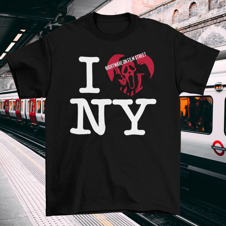 I STAB NY - Scary Movie 6 Scream vi inspired movie ghostface Unisex T-shirt - Nightmare on Film Street Store