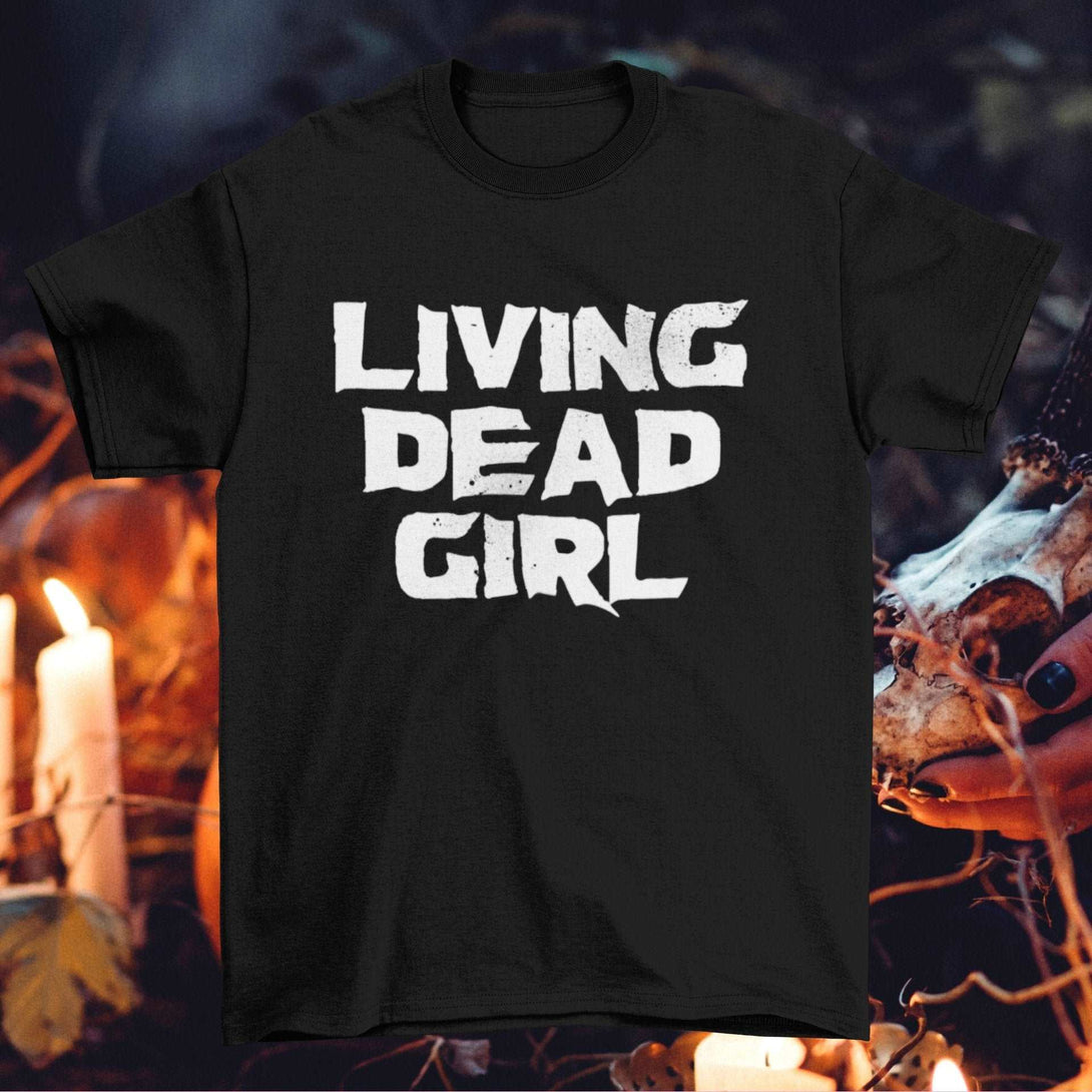 Living Dead Girl - Distressed Horror Movie Rob Zombie Inspired Unisex T-shirt - Nightmare on Film Street Store