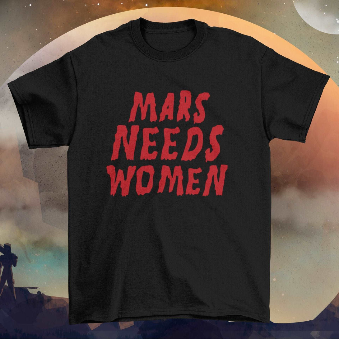 Mars Needs Women - Mars Attacks Rob Zombie Inspired Short-Sleeve Unisex T-shirt - Nightmare on Film Street Store
