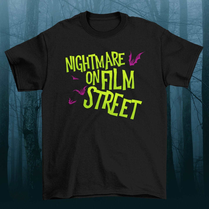 Nightmare on Film Street - Horror Movie Podcast Short Sleeve Horror Unisex T-shirt - Nightmare on Film Street Store