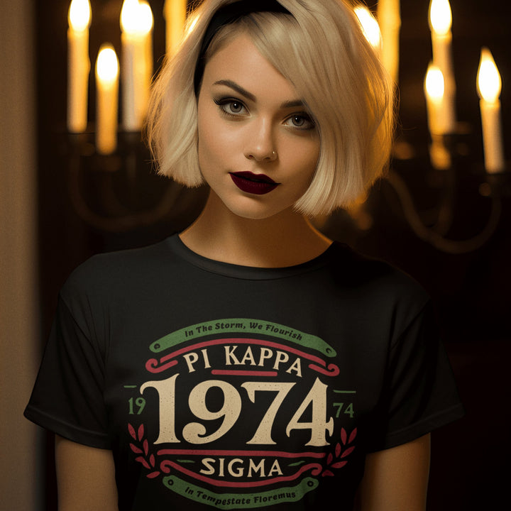 Pi Kappa Sigma Sorority 1974 - Slasher Black Christmas Inspired Horror Movie Unisex T-shirt - Nightmare on Film Street Store
