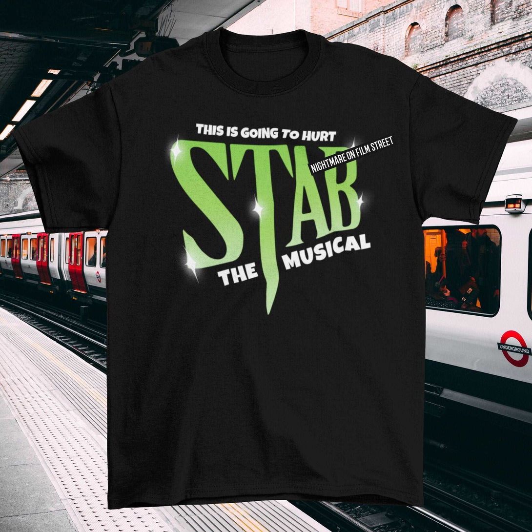 STAB The Musical - Scary Movie 6 Scream vi movie Inspired Unisex T-shirt - Nightmare on Film Street Store
