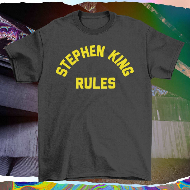 Stephen King Rules - Monster Squad Inspired Unisex Horror T-shirt - Nightmare on Film Street Store