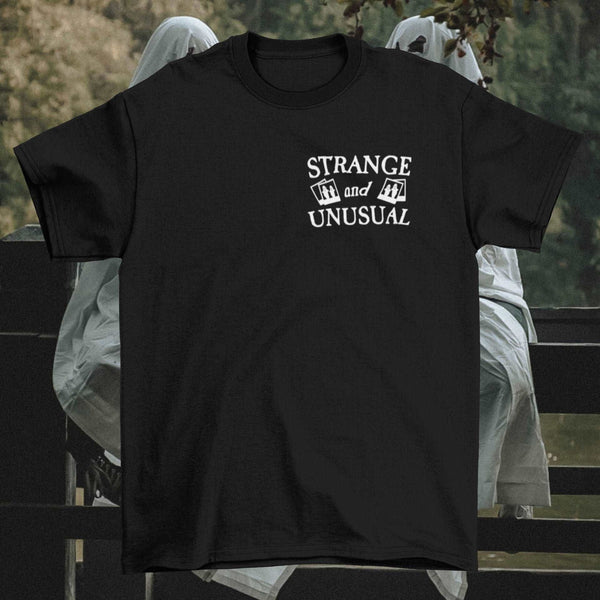 Strange and Unusual - Spooky Lydia Beetlejuice Inspired Horror Unisex T-shirt - Nightmare on Film Street Store