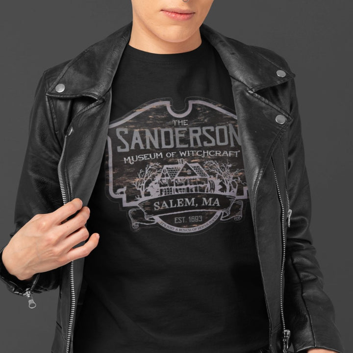 The Sanderson Museum of Witchcraft - Hocus Pocus Salem Witch Inspired Short-Sleeve Unisex T-Shirt - Nightmare on Film Street Store