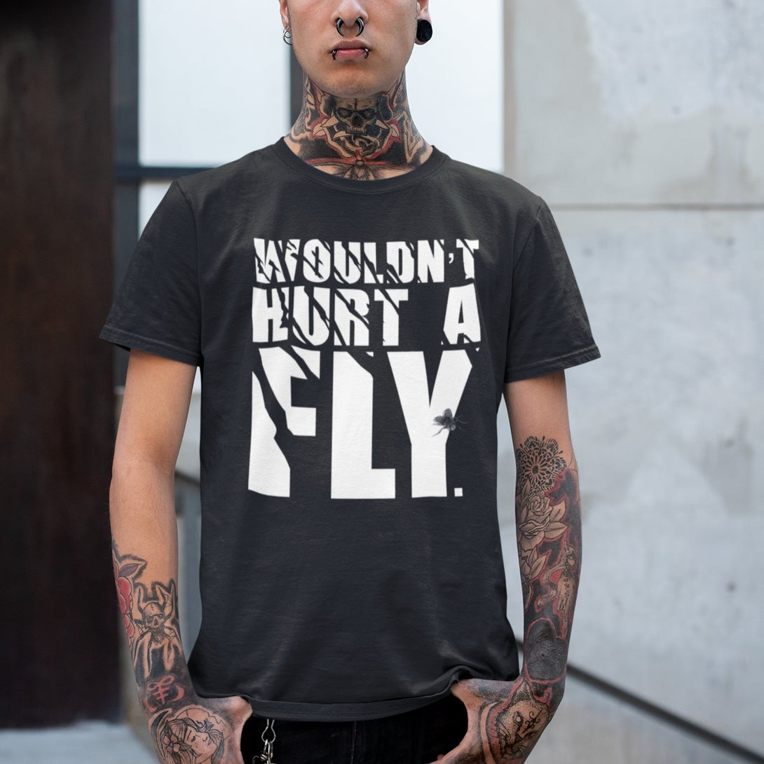 Wouldn't Hurt a Fly - Psycho Alfred Hitchcock Inspired Unisex T-shirt - Nightmare on Film Street Store